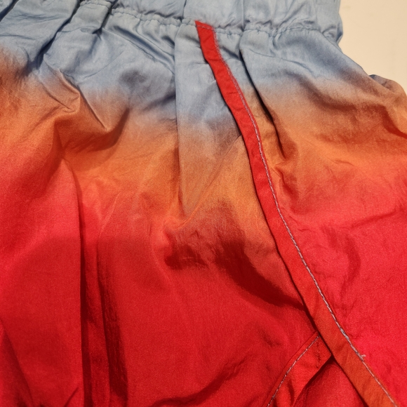 FP Movement by Free People Red and Blue Ombre Shorts - Picture 8 of 9
